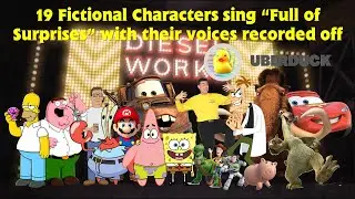 18 Fictional Characters sing 