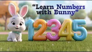 Learn Numbers 1 to 10 for Kids | Learn Counting with Bunny #numbers1to10 #kidslearning