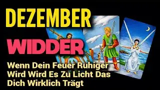 Widder Tarot ☀️Wenn Dein Feuer Ruhiger Wird, Wird Es Zu Licht, Das Dich Wirklich Trägt ☀️