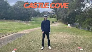 Completing 9 holes at Castle Cove Golf Club
