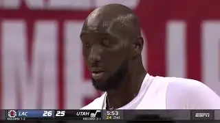 This fan trying to understand Tacko Fall's free throw form 😭