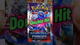 Temporal Forces, Double Hit! 😏 #pokemon