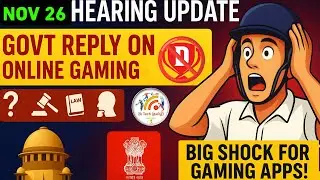 Dream11 Breaking Tamil: Govt Counter Filed! Nov 26 Hearing Not Taken | Online Gaming Bill Update