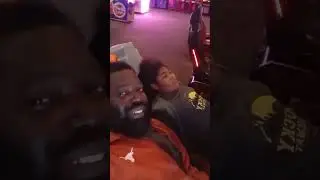 Bronson and Daddy at Gatti Land
