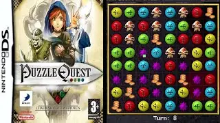 Puzzle Quest: Challenge of the Warlords ... (Nintendo DS) Gameplay Peek
