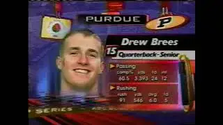 2001 Rose Bowl  Purdue 8 3 vs Washington 10 1