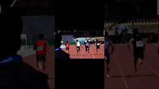 U19 boy's 100m Final School National Championship 2024.