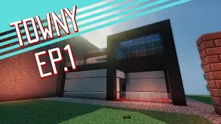 MY NIGHTCLUB! :: Ep 1 :: Minecraft Towny :: Shaders 3D Resource Pack