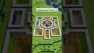 Minecraft ULTIMATE Underground House 🏠 #minecraft