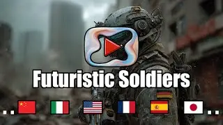 ▶️ See the futuristic soldiers from different countries