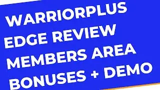 Warriorplus Edge Review Members Area Preview Software Features and OTO Information