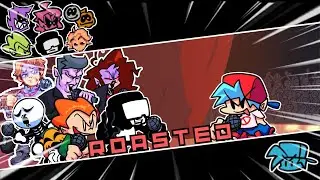 ROASTED | BUT the FNF GANG Sing it (GAMEPLAY)🎶 | FRIDAY NIGHT FUNKIN'🕹️
