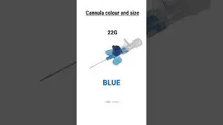 Cannula colour and size / Nursing interview questions and answers