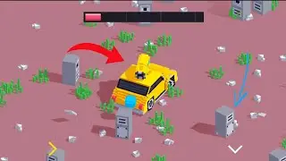 Fancade Drive Mad Cannon Car Gameplay All Level Walkthrough 