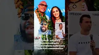 The Rock's daughter in hot water for making false claims about Charlie Kirk after his assassination