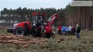 Pokaz harwestera Nisula 5