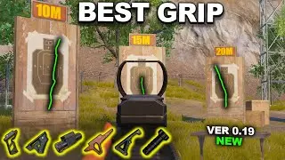 PUBG MOBILE BEST GRIP | TESTING ALL GRIPS *NEW*