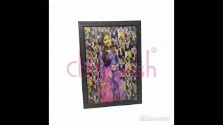 Collage Photo Frame #personalizedgifts #photoframe #photocollage #birthdaygift #mosaicframe #mosaic