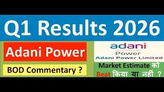 ADANI POWER Q1 results 2026 | ADANI POWER results today | ADANI POWER Share News