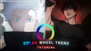 Color wheel trend edit tutorial on alight motion (+preset)