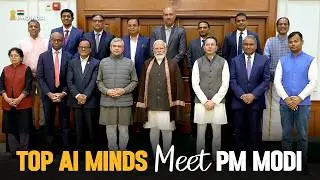 CEOs, experts from AI field meet PM Modi, hail his game-changing vision