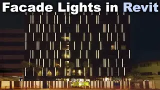 Facade Lights in Revit Tutorial