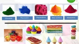 Natural Food coloring agents from Algae