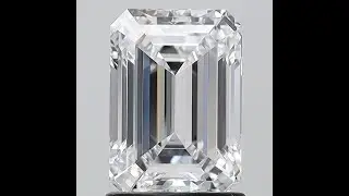 1.55 CT Emerald shape lab grown diamond | 7 MM D color VVS2 clarity diamond ring