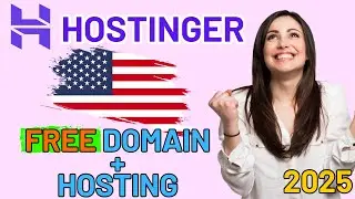 Hostinger free domain for websites + hosting + super discount - 2025