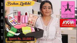 Spent 10k on 4 PRODUCTS! *OOPS* I'M SHOOK | Jeffree Star Cosmetics on INDIAN skin | FULL REVIEW