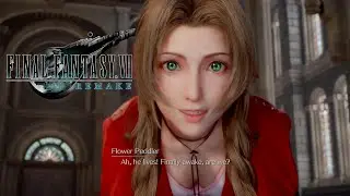 FFVII REMAKE - Cloud Meets Aerith in the Church