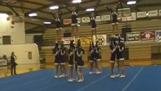 Mattawan Varsity Competitive Cheer - Districts 2012 - ROUND 3