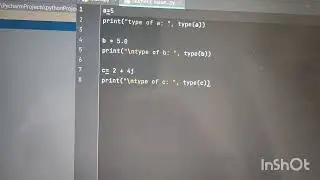 # python program to  demonstrate numeric value