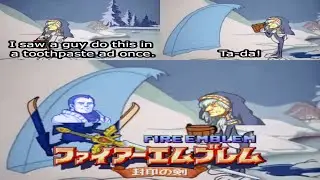 Fire Emblem Binding Blade - Chapter 18(Ilia) [Hard Mode, Bad Units, 8 Turns]