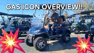 Icon GAS golf cart REVIEW!!!