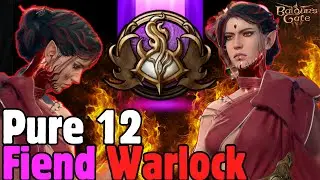 PURE 12 FIEND WARLOCK Build in Baldur's Gate 3