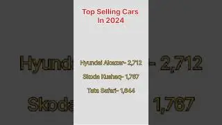 Top Selling Cars in 2024 , car Information #carnewsindia #carchannel #automobile