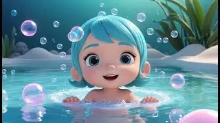 Bath Time Submarine Song | Fun Bubble Adventure Rhyme for Kids | Toddler Bath Time Musi