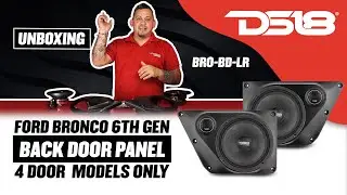 DS18 BRO-BD-LR Ford Bronco 6th Gen 4 Door Back Doors 6.5