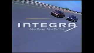 Integra DA Promotional 1989 - 1992