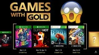 Xbox one/360 - March 2018 Games