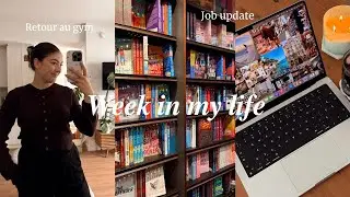Weekly vlog ❄️ Retour au gym, Unboxing PR, & Update recherche d&rsquo;emploi