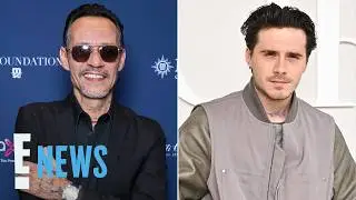 Marc Anthony Reacts to Brooklyn Beckham Family Feud | E! News
