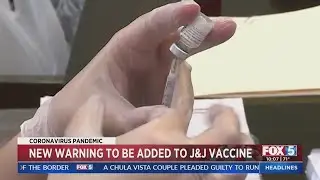 New Warning To Be Added To J&J Vaccine