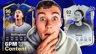 *NEW* 6PM Content Live|TOTY Midfielders Pack Opening Live | New 88+ Icon PP| 6pm Content #eafc24live