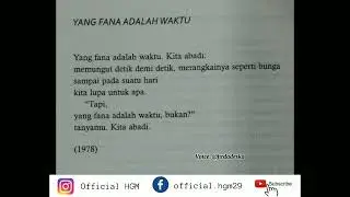 PUISI LAWAS BIKIN NOSTALGIA