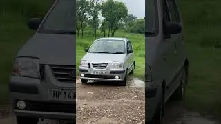 Heavy Driver Santro Car off roading  Manpreet singh vlogs