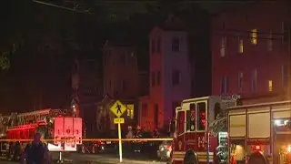 Hartford fire on Westland Street