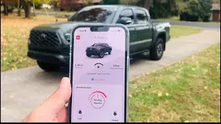 Can I start my Tacoma with my iPhone? || Toyota remote connect