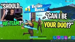 This kid TRIED OUT to be my Fortnite World Cup duo partner... (Should WE TEAM?)